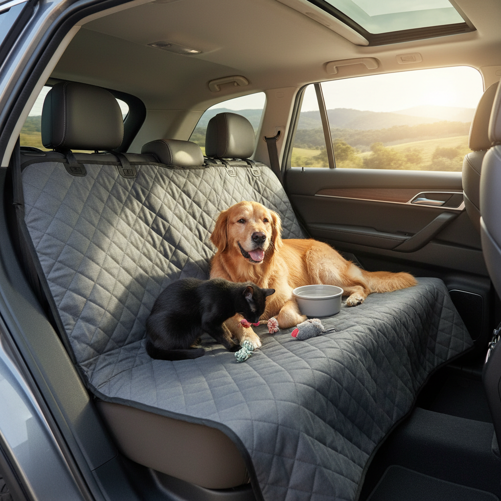 Pet Car Back Seat Cover